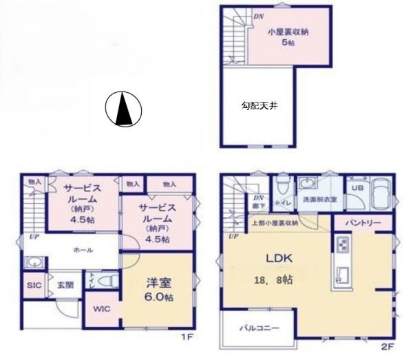 茅ヶ崎市西久保　新築戸建　全2棟