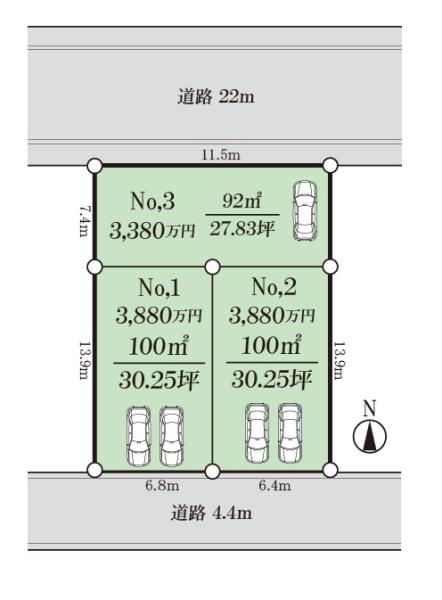 横浜市泉区上飯田町　売土地　ナンバー3