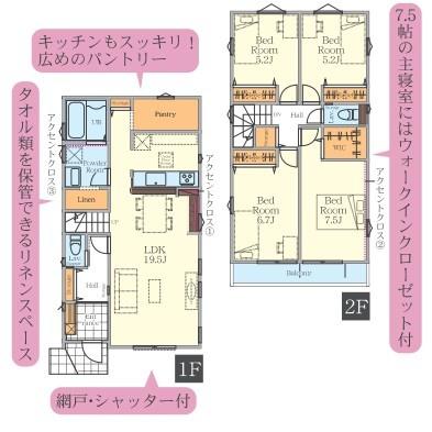 室田２丁目３棟　戸建て