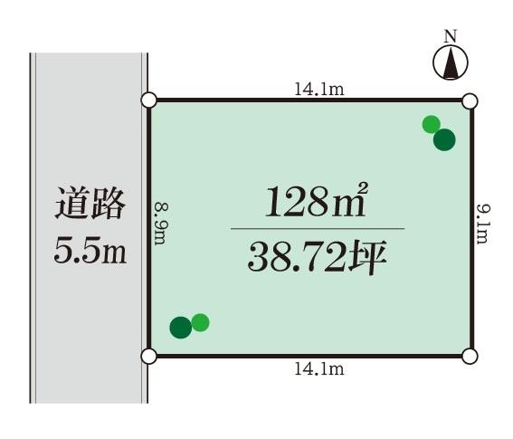 寒川町一之宮3丁目　売地