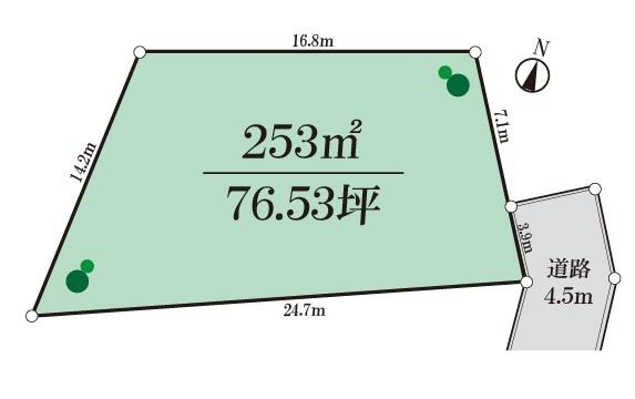 藤沢市高倉　売地
