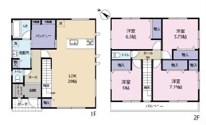 寒川町一之宮９丁目　新築戸建　D区画