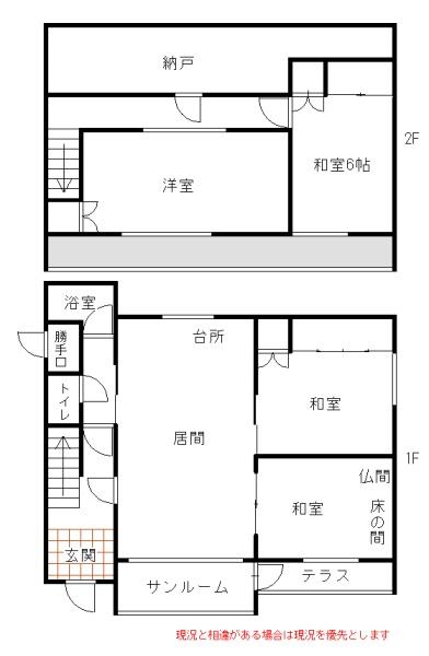 豊岡3条6丁目土地建物
