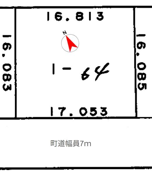 中富良野宮町1-64土地
