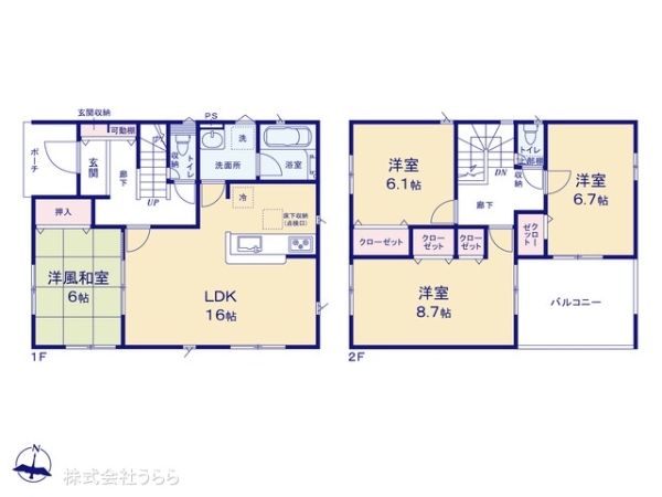 坂東市岩井の新築一戸建