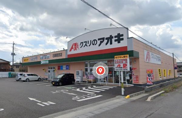 石岡市北府中1丁目の新築一戸建(クスリのアオキ石岡若宮店)