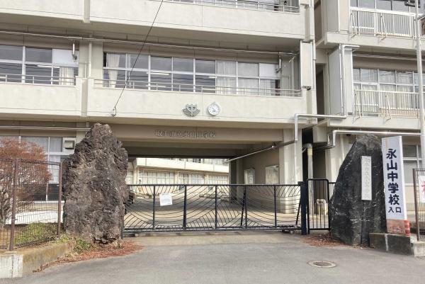 取手市野々井の土地(取手市立永山中学校)