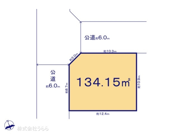 取手市戸頭６丁目の売土地