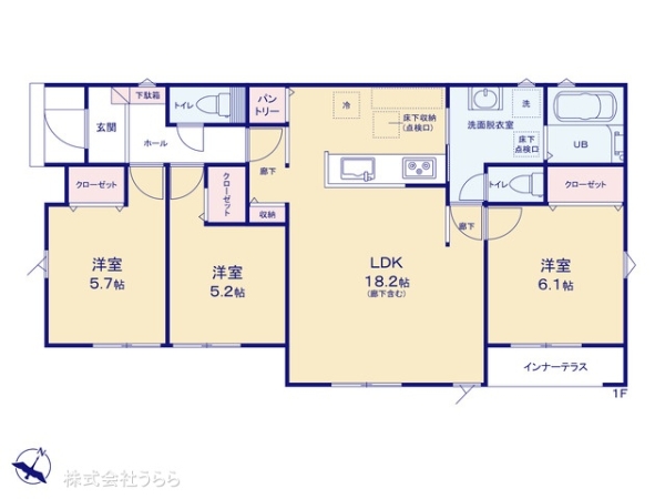 取手市光風台３丁目の新築一戸建