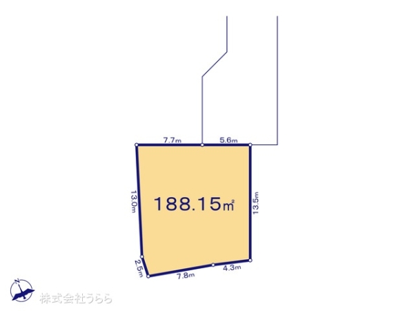 土浦市荒川沖西１丁目の売土地