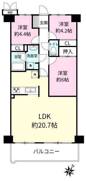 モアステージエルピアザ荒川沖