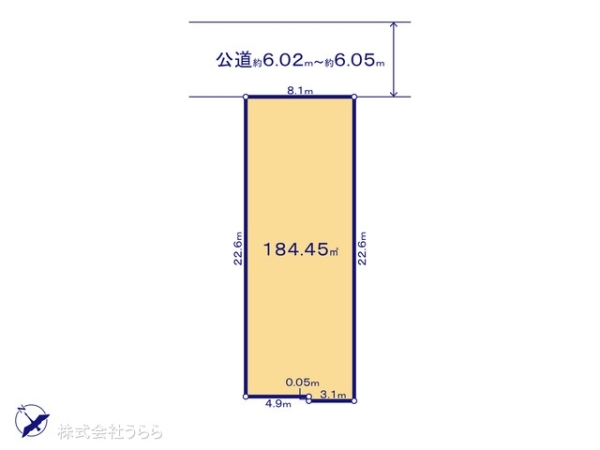 土浦市乙戸南３丁目の土地