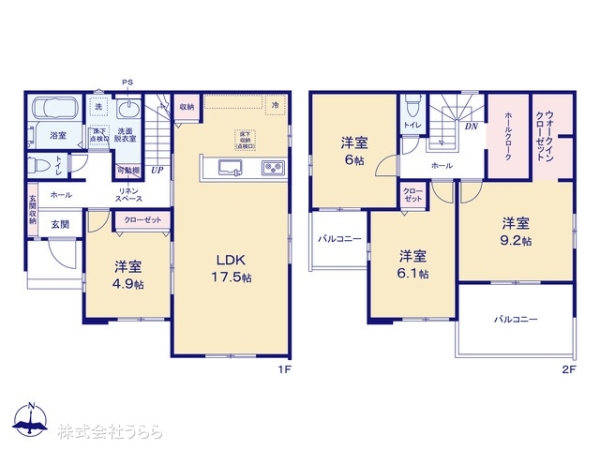 牛久市神谷５丁目の新築一戸建