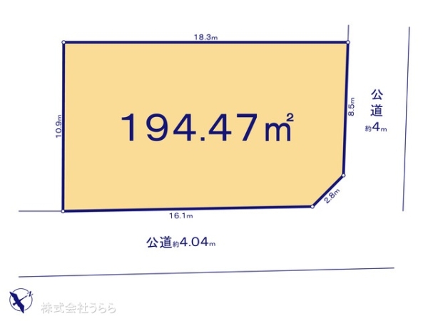 土浦市烏山４丁目の売土地