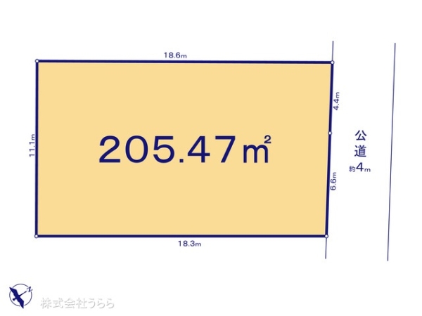 土浦市烏山４丁目の売土地