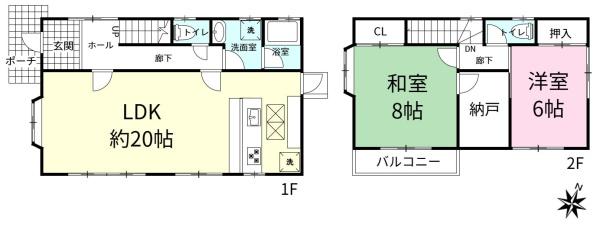つくば市小野川の中古一戸建て