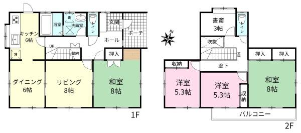 つくば市緑が丘の中古一戸建て