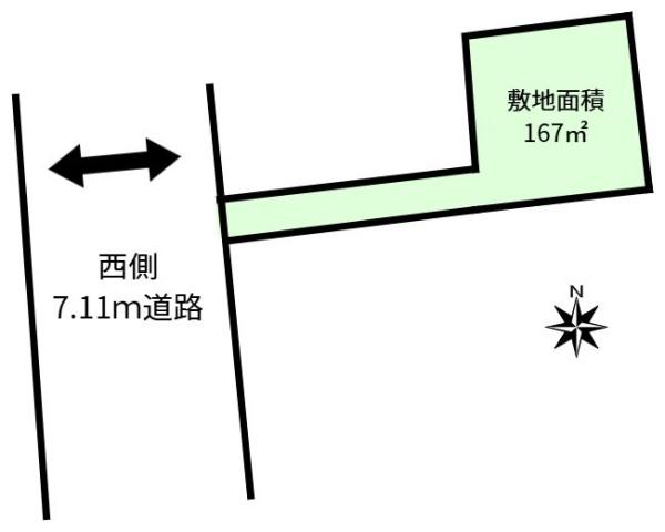 土浦市木田余　土地売り