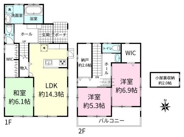 牛久市刈谷町４丁目の中古一戸建て