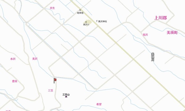 上川郡美瑛町字三笠の土地