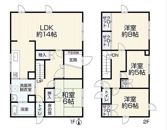 北区あいの里２条２丁目再生住宅