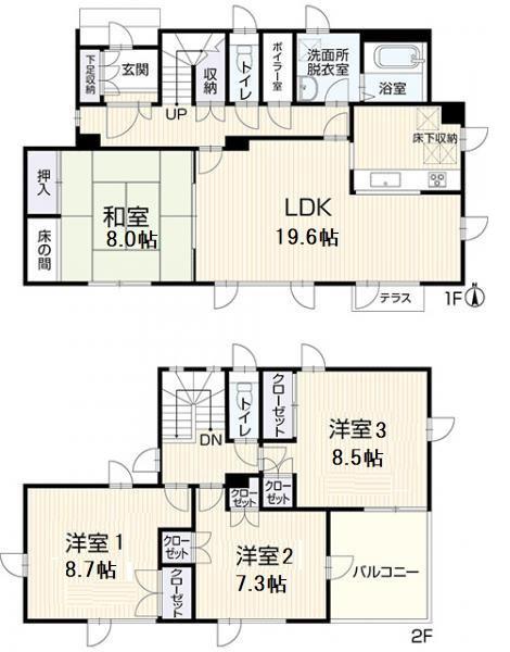 手稲区星置２条１丁目再生住宅