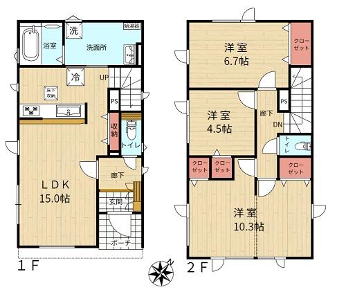 ＧＲＡＦＡＲＥ西区発寒６条１４丁目新築住宅