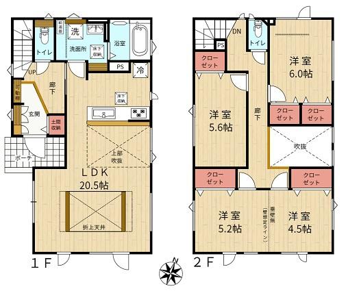 ブルーミングガーデン東区北５１条東６丁目新築戸建