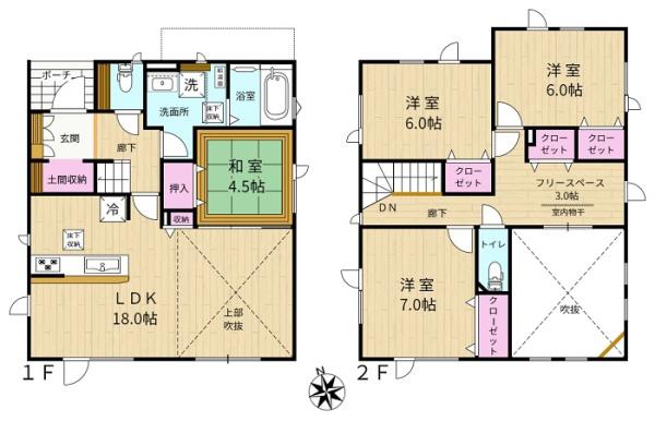 ブルーミングガーデン東区東苗穂６条１丁目新築戸建