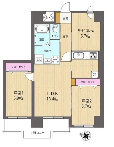 ライオンズマンション北六条