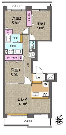 ディアハイム山鼻南