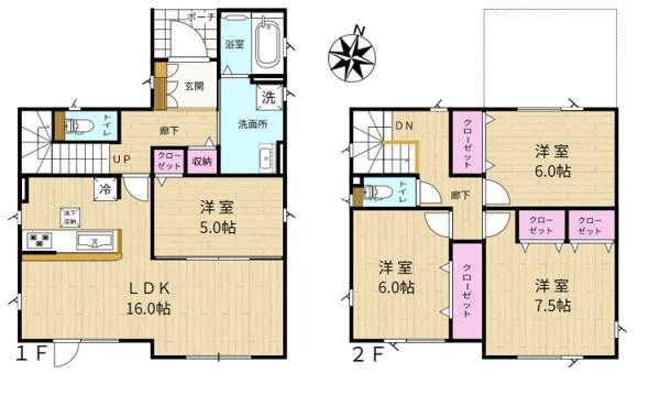 ＧＲＡＦＡＲＥ白石区菊水元町２条１丁目新築住宅