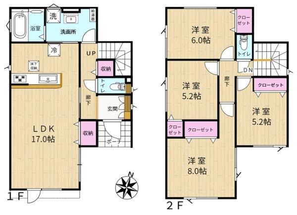 ＧＲＡＦＡＲＥ白石区菊水元町２条１丁目新築住宅