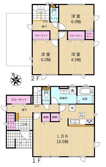 ＧＲＡＦＡＲＥ白石区中央２条２丁目新築住宅