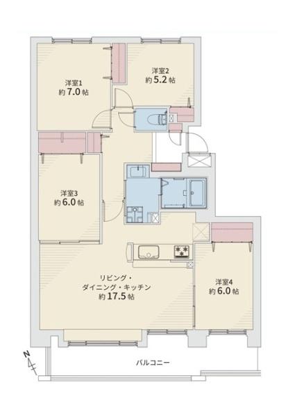 平岡フォレストタウンファミールハイツ１番館