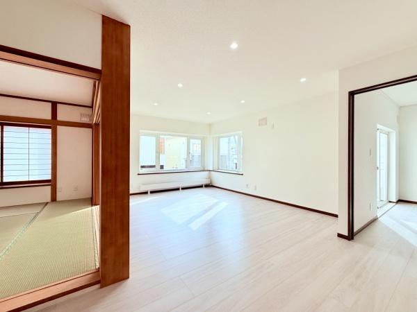 清田区真栄三条2丁目・外壁屋根室内リフォ住宅