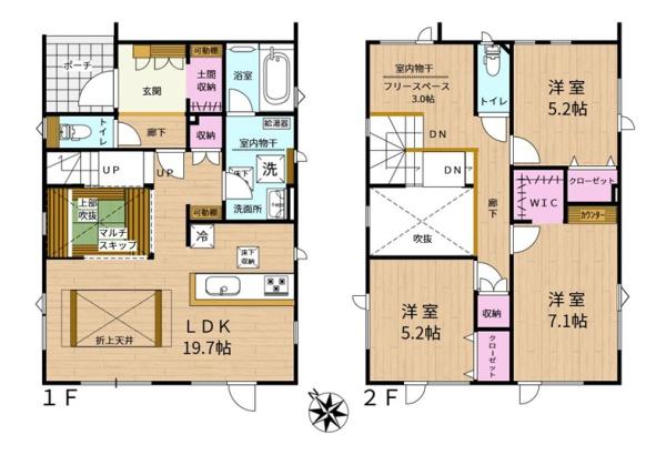 ブルーミングガーデン西区発寒６条１４丁目新築戸建