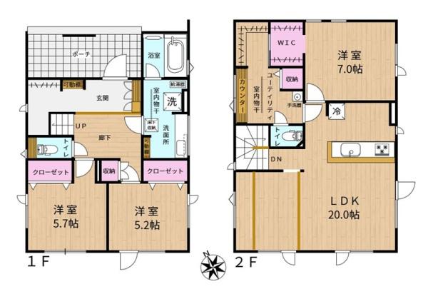 ブルーミングガーデン西区発寒６条１４丁目新築戸建