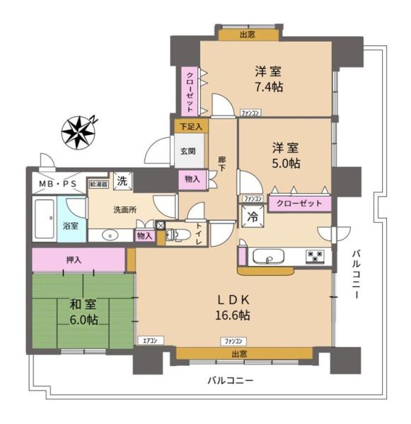 ステイツ山の手７条