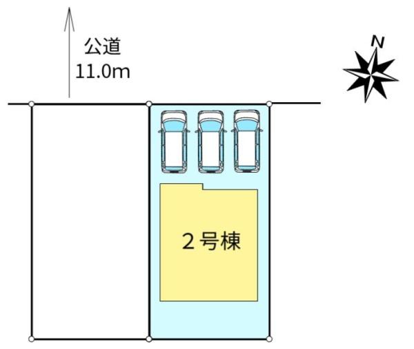 ブルーミングガーデン東区北３６条東１０丁目新築戸建　２号棟