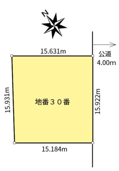 「西区」西町南12丁目・74坪の土地