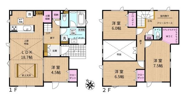 ブルーミングガーデン東区北５０条東７丁目新築戸建　２号棟