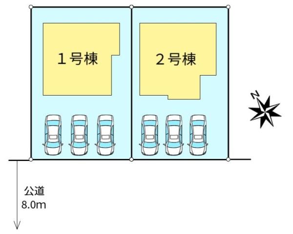 ブルーミングガーデン東区北５０条東７丁目新築戸建　２号棟
