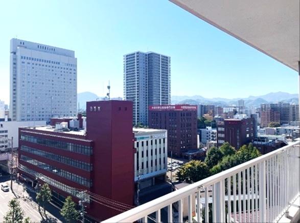 チュリス札幌第2(現地からの眺望)