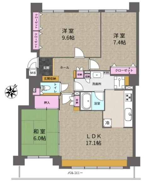 ファミール美しが丘