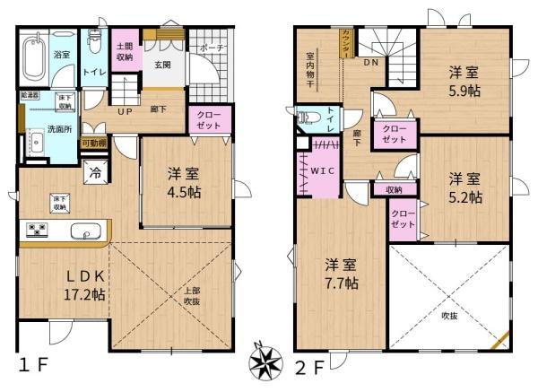 ブルーミングガーデン白石区中央３条１丁目新築戸建