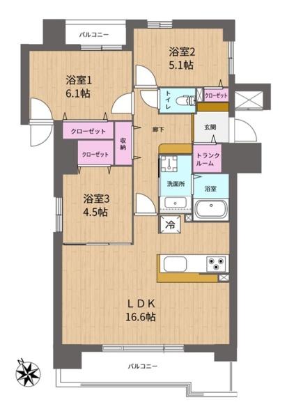 ロイヤルシャトー白石本通