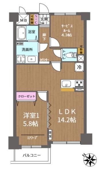 セザール澄川四条