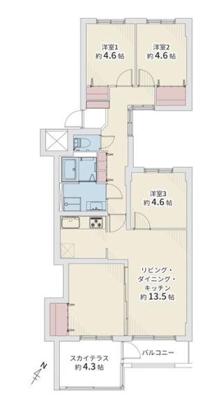 メゾンドルチェ平岸Ｂ棟
