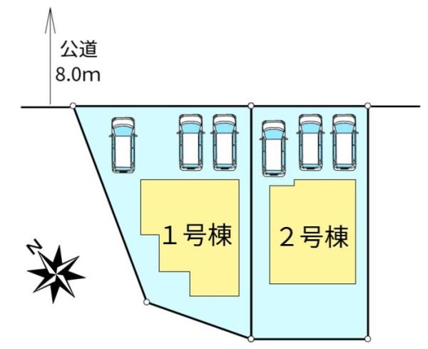 ブルーミングガーデン北区新琴似８条１１丁目新築戸建　１号棟